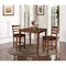 International Concepts 36 in. x 36 in. Counter Height Table with 2 Emily Counter Height Stools - 3 Piece Set K581-3636-S6172-2 - alternate 1